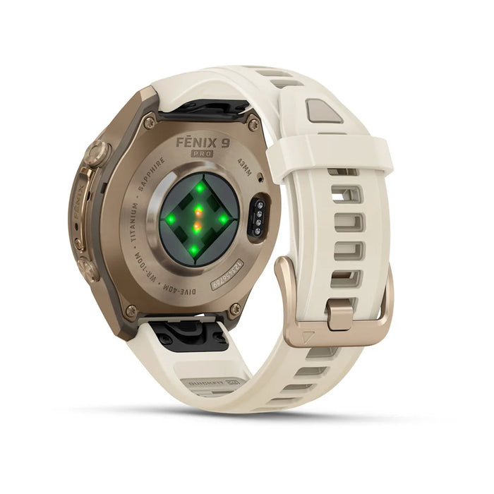 Garmin fēnix 9 Pro - AMOLED 43 mm Sapphire Autumn Gold Titanium