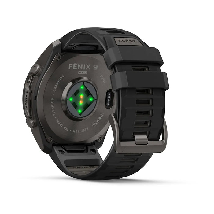 Garmin fēnix 9 Pro - AMOLED 51 mm Sapphire Carbon Gray DLC Titanium