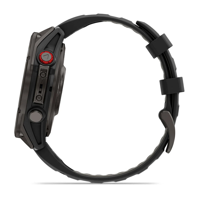 Garmin fenix 8 Pro – 47 mm Amoled Sapphire Grå DLC-titan