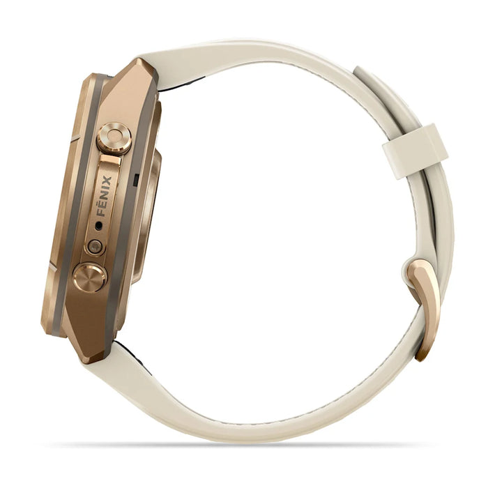 Garmin fēnix 9 Pro - AMOLED 43 mm Sapphire Autumn Gold Titanium