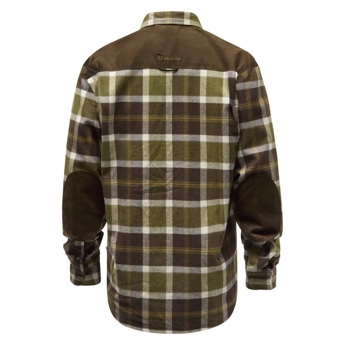 Pinewood Men's Douglas Shirt - Olivegreen/Cr.white