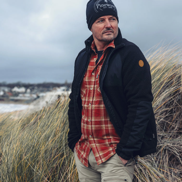 Pinewood Härjedalen Skjorta Terracotta/ D.Sand