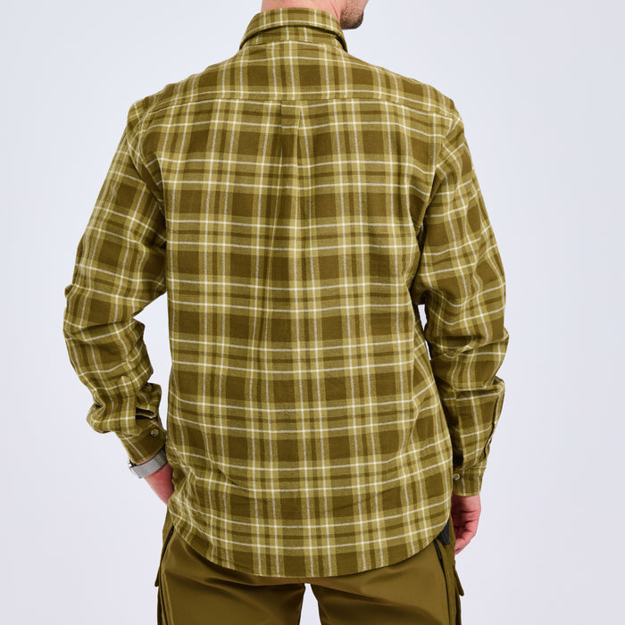 Pinewood Härjedalen Skjorta Olivgrön