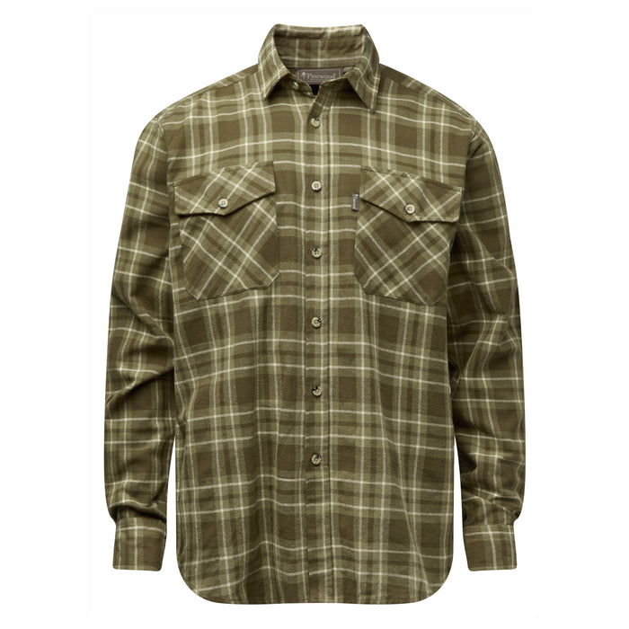 Pinewood Härjedalen Skjorta Olivgrön