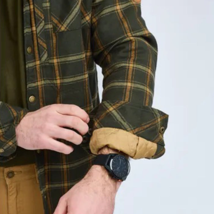 Pinewood Pile Overshirt Grön/ Bronze