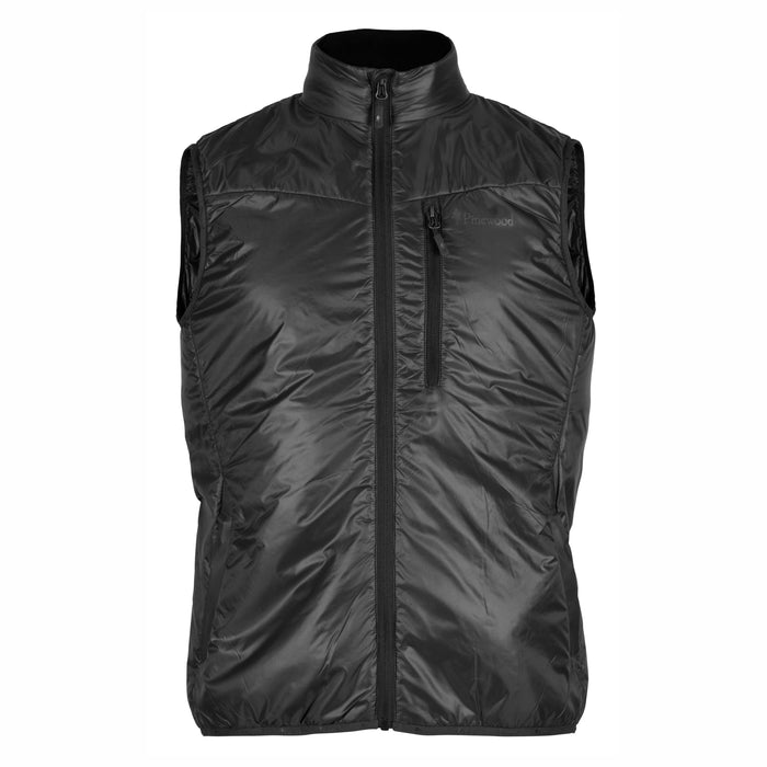 Pinewood Wool Insulated Midlayer Vest Black