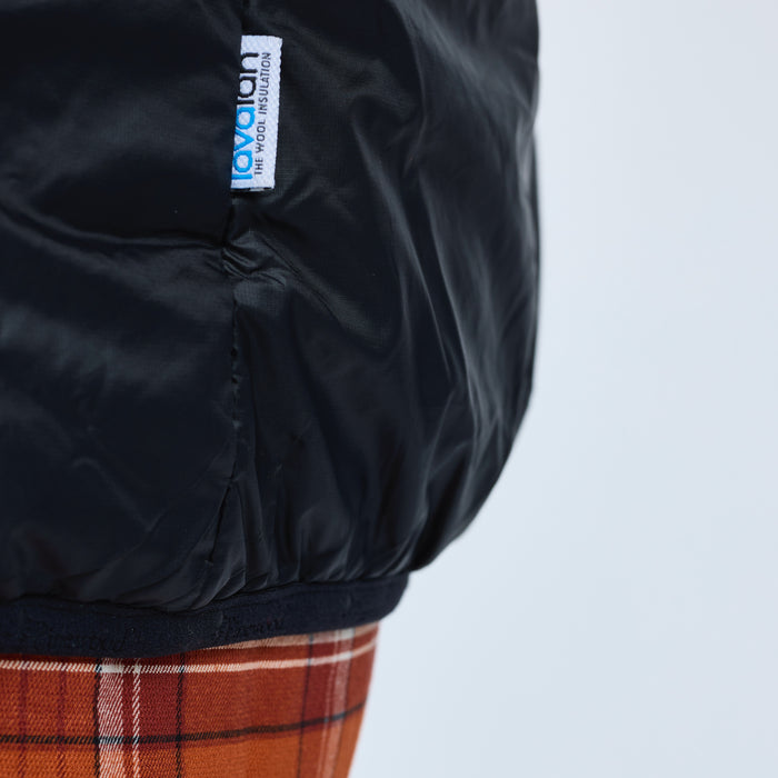 Pinewood Wool Insulated Midlayer Vest Black Dam