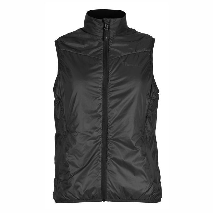 Pinewood Wool Insulated Midlayer Vest Black Dam
