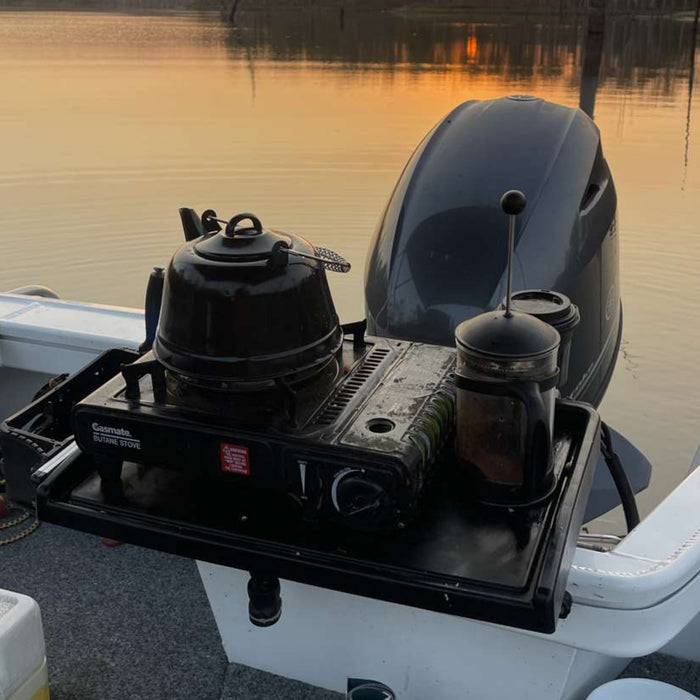 Railblaza Fillet Table II Kit Inc Starport Kit Black