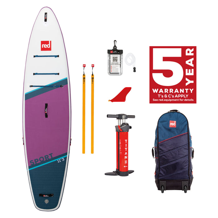 Red Paddle Co 11´3 Sport MSL – Violett SUP-bräda