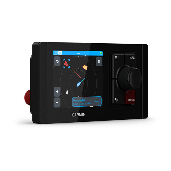 Garmin Signal RM 100 fjärrkontroll sedd från höger sida