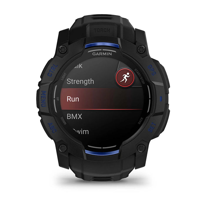 Garmin Instinct 3 50mm Amoled Black/Blue