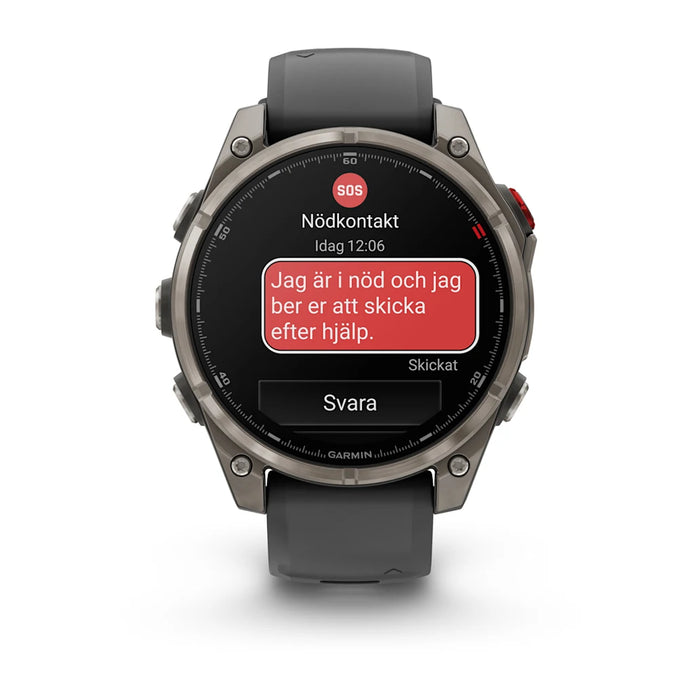Garmin fenix 8 Pro – 47 mm Amoled Sapphire Titan