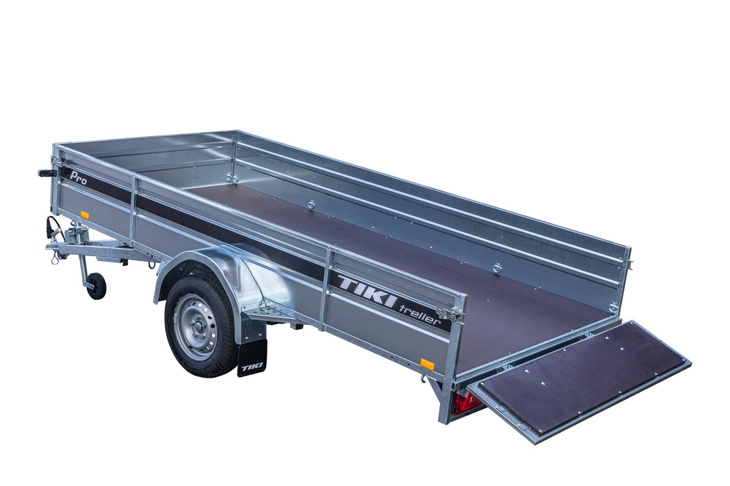 Tiki CP350-LH PRO, Obromsad släpvag 750kg