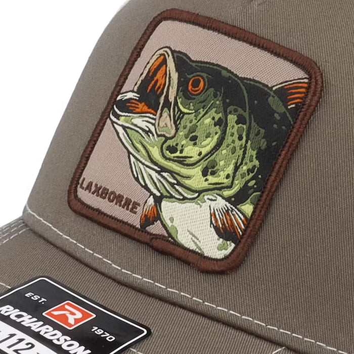 Skillfish Laxborre 112 Split Chocolate Chip/Birch Truckerkeps