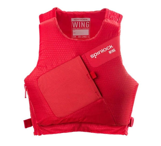 Spinlock Wing Side Zip Flytväst Mercury Red XL