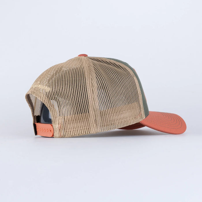 SQRTN Abborre Trucker Keps - Hooked Olive