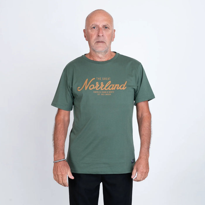 SQRTN Great Norrland T-Shirt - Stone Olive