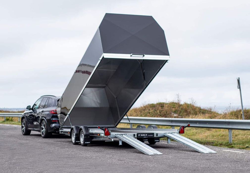 Tiki AP2850-DRB Aluminumkåpa Bilsläp