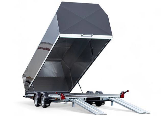 Tiki AP3500-DRB aluminumkåpa Bilsläp