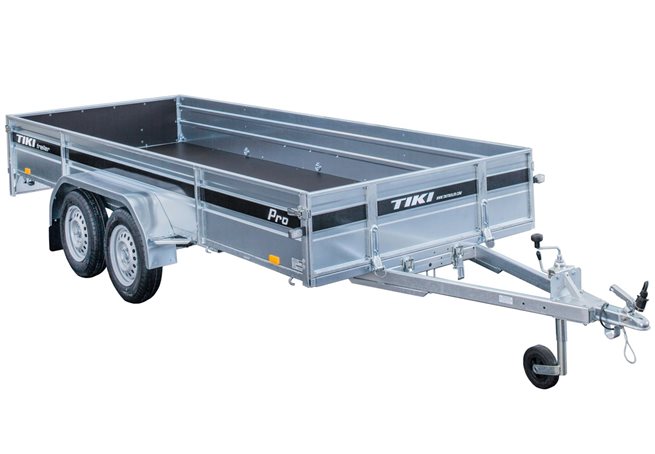 Tiki CP400-DLH PRO Obromsad släpvagn boogie 750kg
