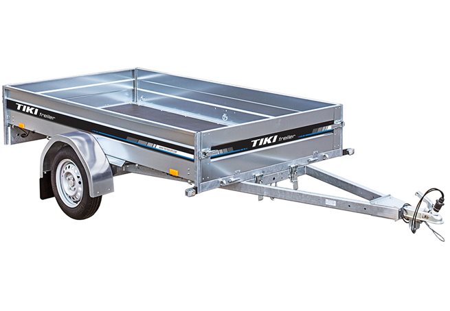Tiki CS250-R obromsad Släpvagn 600kg