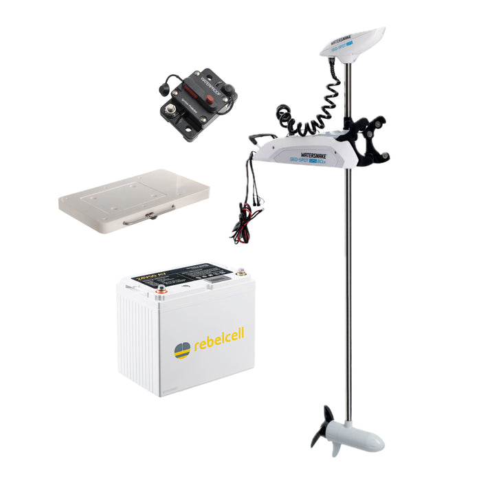 Watersnake Geo-Spot GPS SW80 66 + Rebelcell 24V50 li-ion Paketdeal