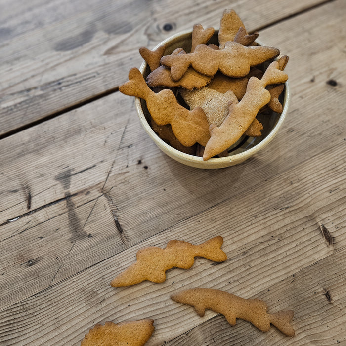 Pepparkaksformar Fiske - Abborre Gädda Gös