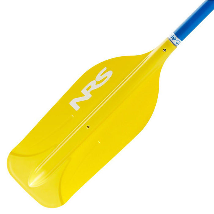 NRS PTC Canoe Raft Paddle Yellow/Blue 60"