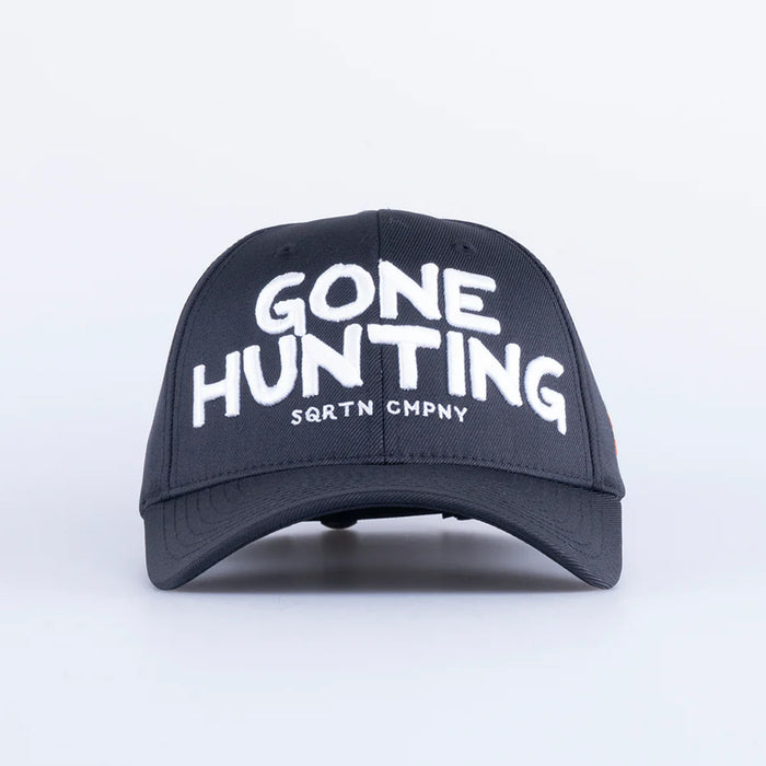 SQRTN Gone Hunting Cap Hooked Black