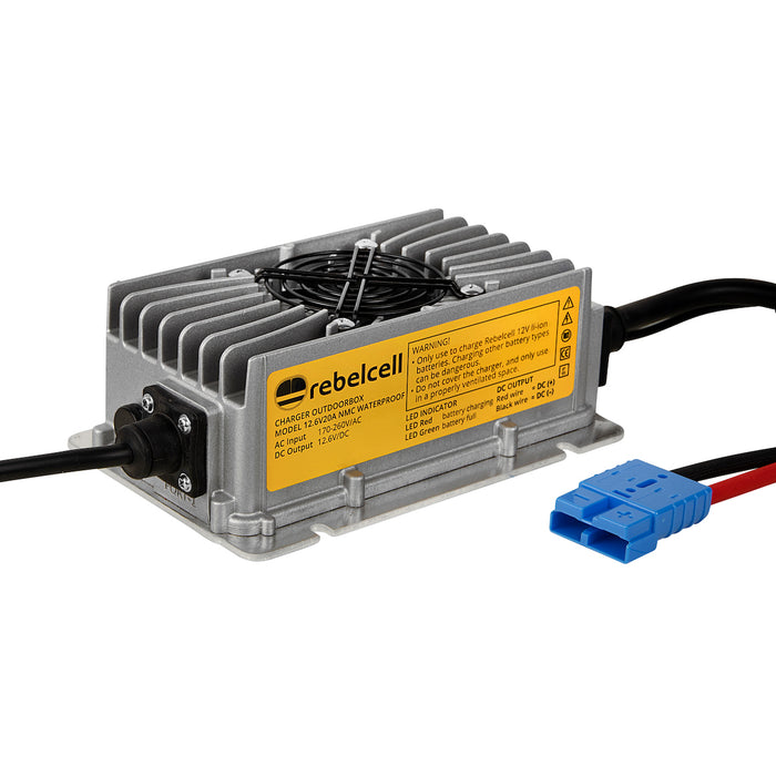 Rebelcell Charger 12.6V20A li-ion ODB Waterproof