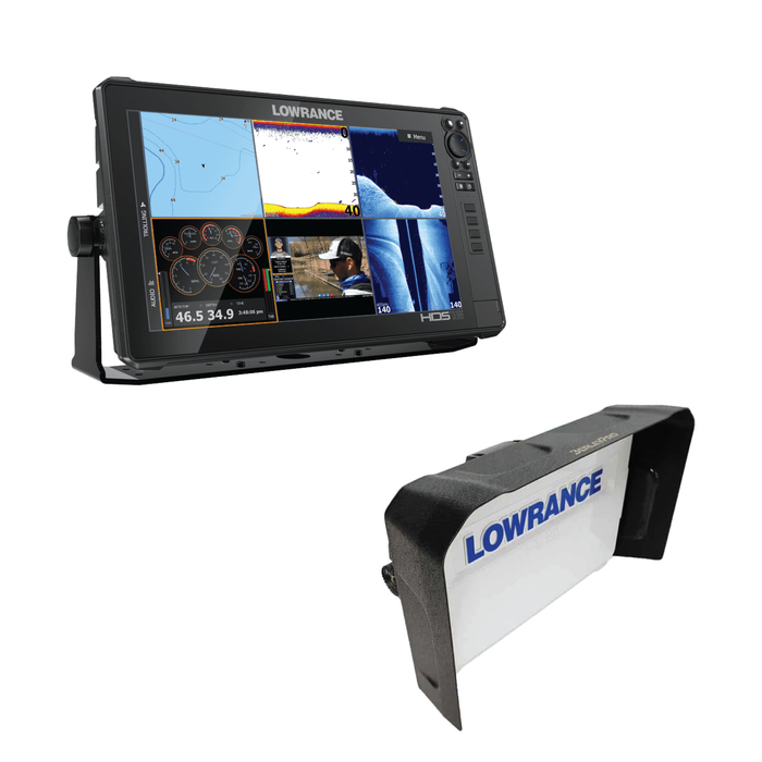 Lowrance HDS-16 LIVE with Active Imaging 3-in-1 + BerleyPro Lowrance HDS16 Visor Paketdeal