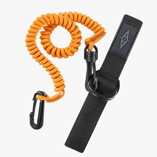 Point 65 Paddle Leash Coiled Yellow