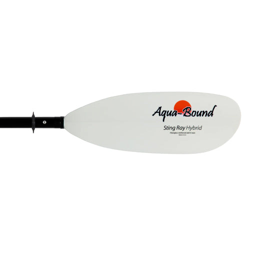 Aquabound StingRay Hybrid White FG Blade/Posi-Lok Carbon Shaft 4pc