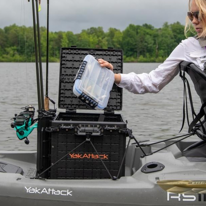 Yak-Attack BlackPak Pro Kayak Fishing Crate - 13 x 13