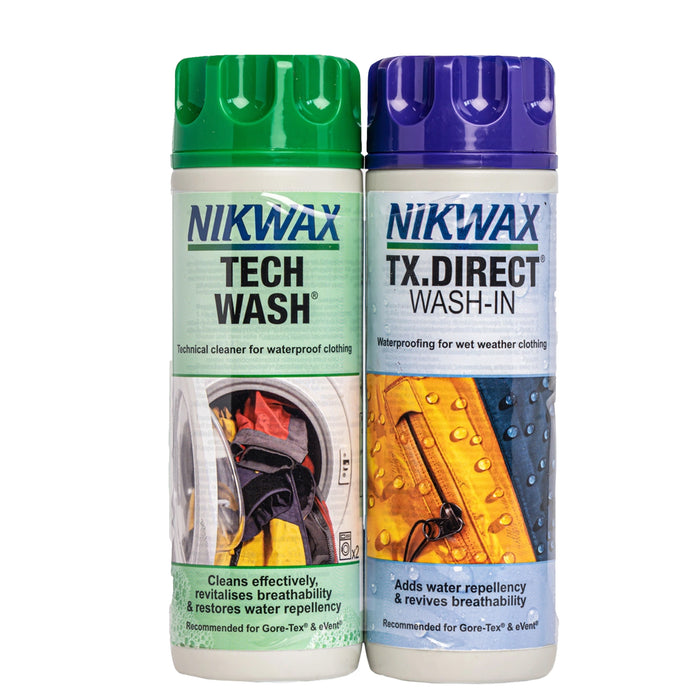 Nikwax Duo Pack-Tech Wash TX.Direct