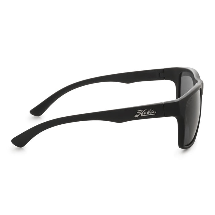 Hobie Eyewear Polarized Woody Sport Shiny Black Frame / Grey