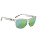 Hobie Eyewear Polarized Woody Sport Satin Crystal Frame - Sea Green