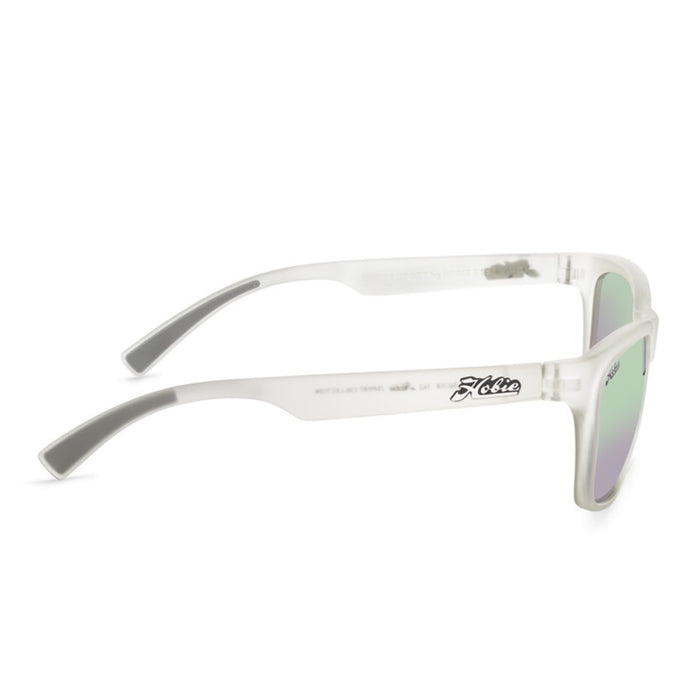 Hobie Eyewear Polarized Woody Sport Satin Crystal Frame - Sea Green