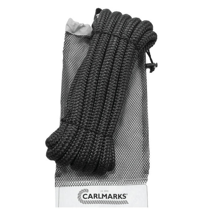 Carlmarks Dockline thimble Marstrand svart 12mmx3m 25/box