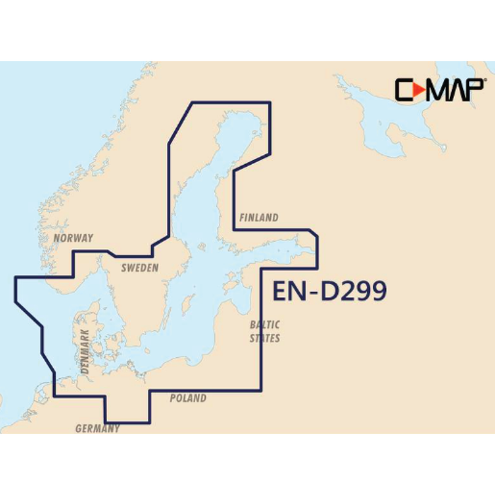C-MAP 4D - Baltic Sea and Denmark