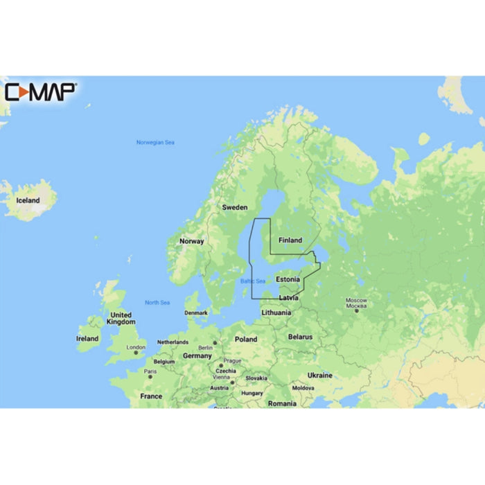 C-MAP DISCOVER - Gulf of Finland & Åland Islands Archipelago