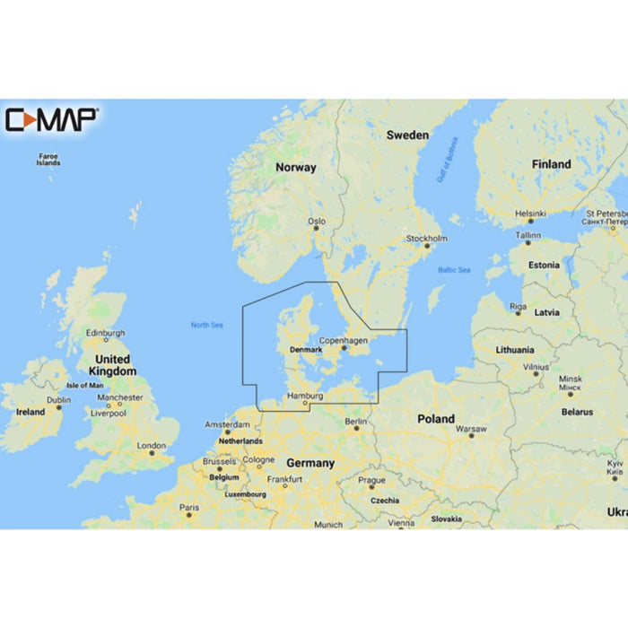 C-MAP DISCOVER - Karlskrona to Emden