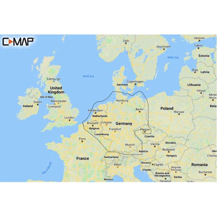 C-MAP DISCOVER - Germany & Netherlands Inland