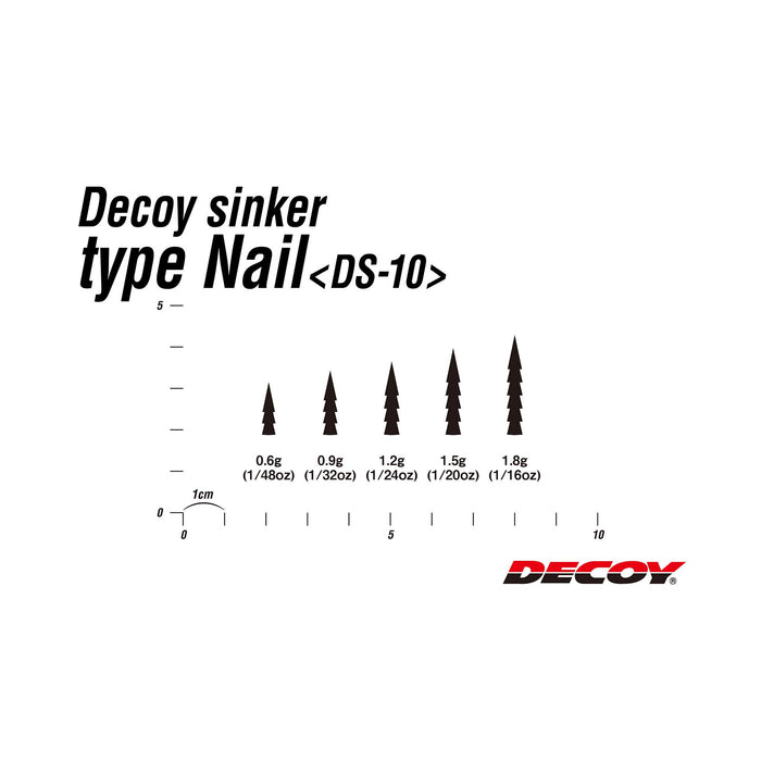 Decoy DS-10 Sinker Type Nail 1.8g