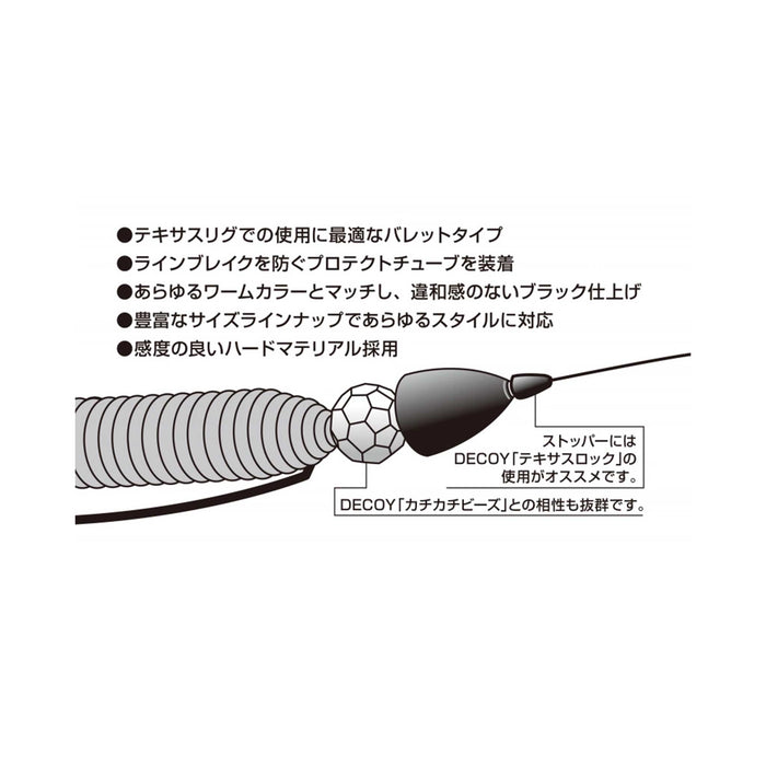Decoy DS-5 Sinker Type Bullet  11g