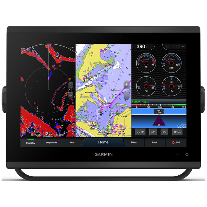 Garmin GPSMAP® 1223, without sonar with global base map