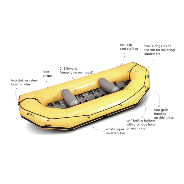 Gumotex Pulsar - Uppblåsbar Flotte