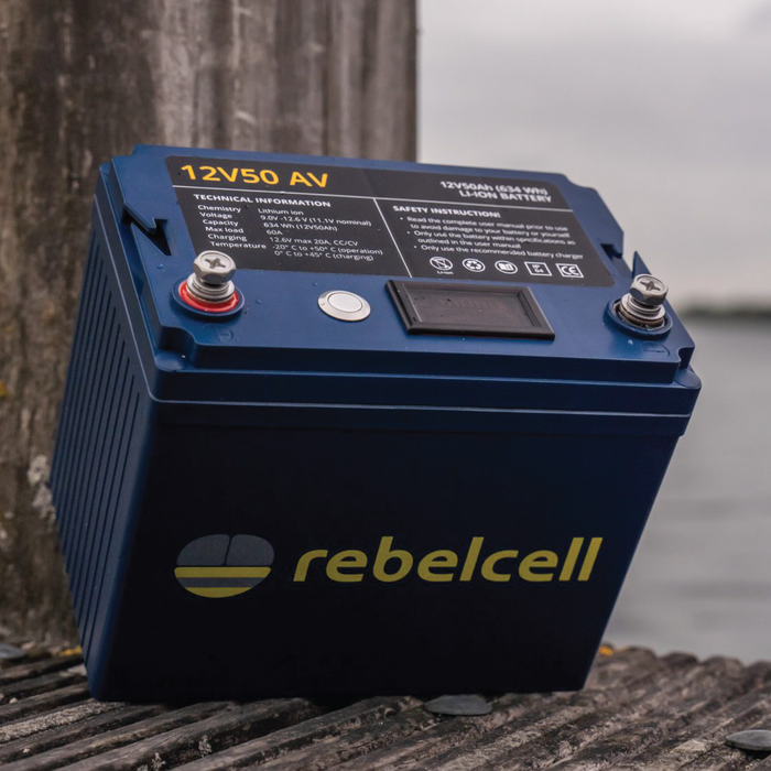 Rebelcell 12V50 AV li-ion Battery