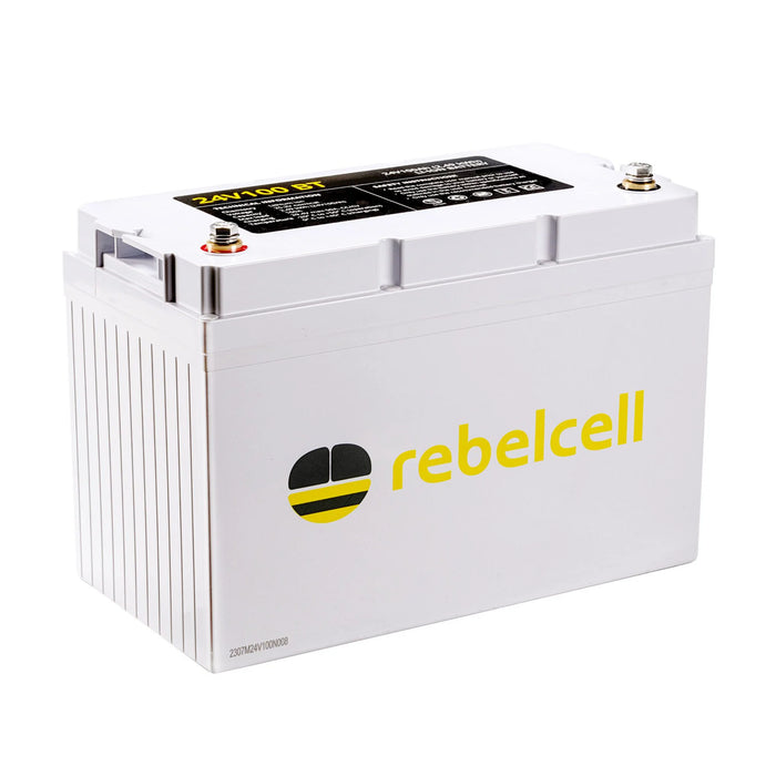 Rebelcell 24V100 BT Litiumbatteri